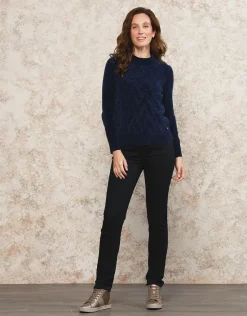 Fashion Jegging noir coton Ajustés|Pantalons
