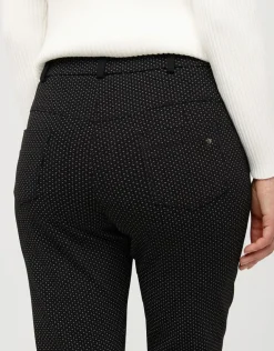 Best Jegging noir fantaisie Ajustés|Pantalons