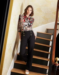 Sale Jegging pont milano noir Larges|Pantalons