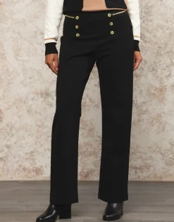 Sale Jegging pont milano noir Larges|Pantalons