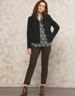 Discount Jegging sergé kaki Ajustés|Pantalons