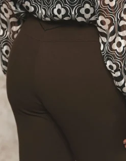 Discount Jegging sergé kaki Ajustés|Pantalons