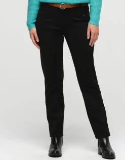 Online Jegging suédine noir Droits|Pantalons