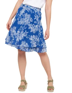 Discount Jupe 100% coton bleu Jupes|Robes & Jupes