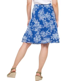 Discount Jupe 100% coton bleu Jupes|Robes & Jupes