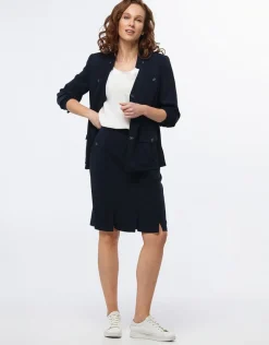 Sale Jupe chic bleu marine Jupes|Robes & Jupes