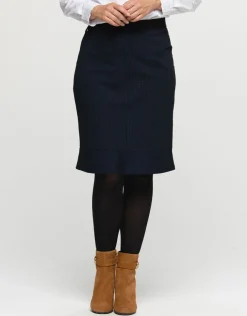 Clearance Jupe chic noir bleu Jupes|Robes & Jupes