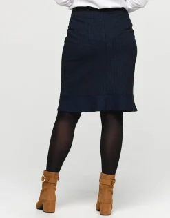 Clearance Jupe chic noir bleu Jupes|Robes & Jupes