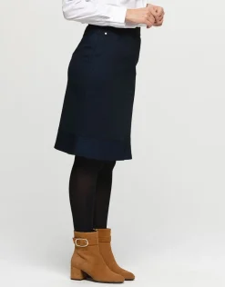 Clearance Jupe chic noir bleu Jupes|Robes & Jupes