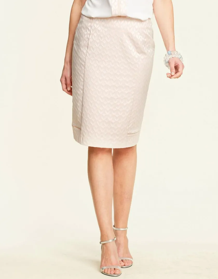Discount Jupe chic tailleur rose Jupes|Robes & Jupes