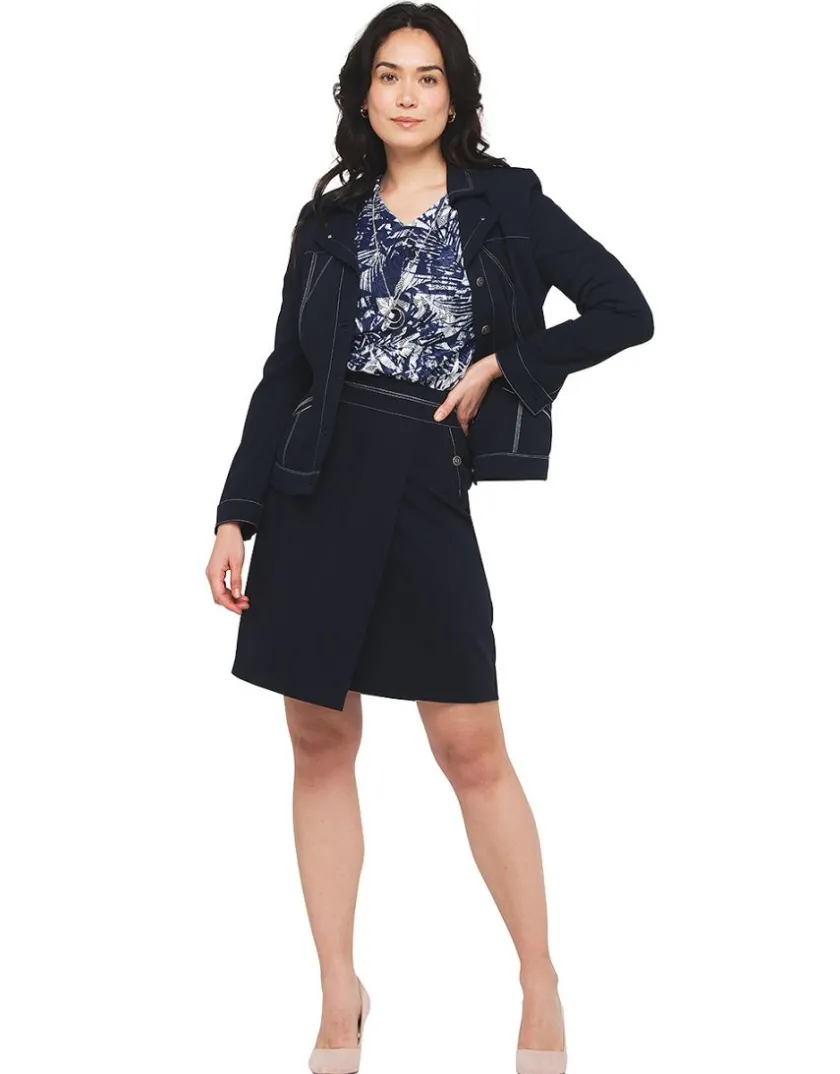 Clearance Jupe droite bleu marine Jupes|Robes & Jupes