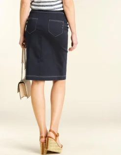 Online Jupe droite en denim Jupes|Robes & Jupes