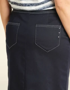 Online Jupe droite en denim Jupes|Robes & Jupes