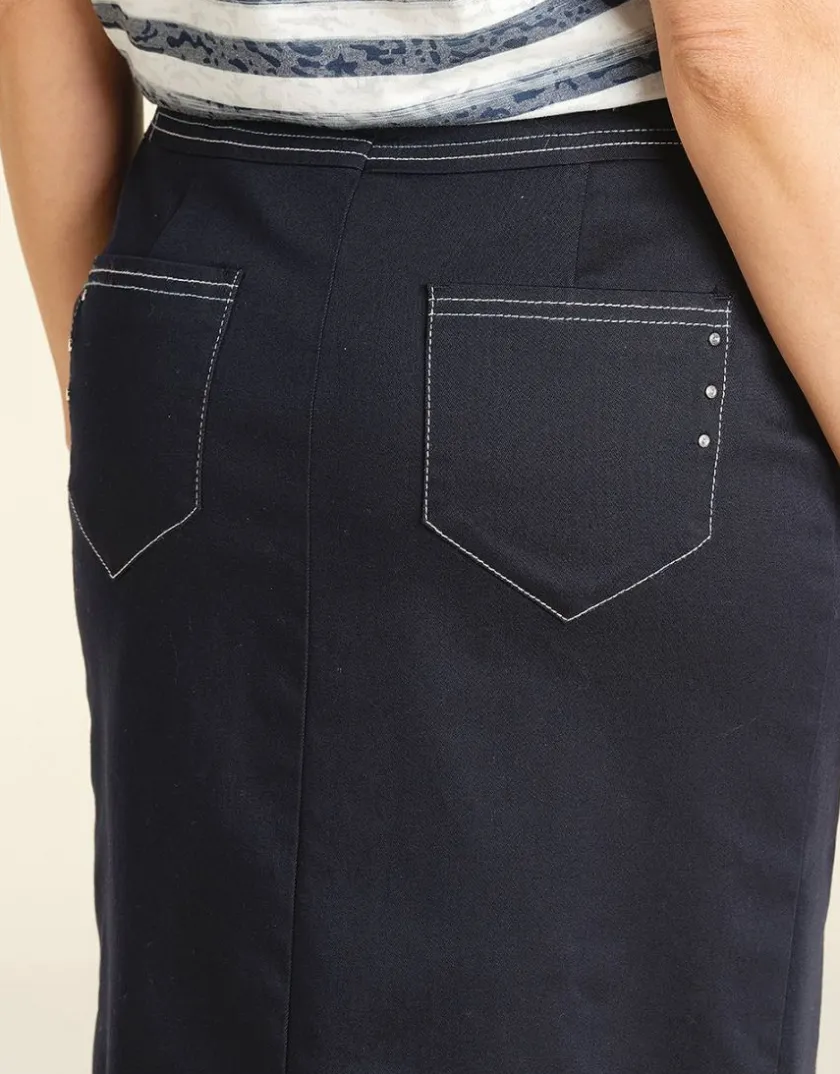 Online Jupe droite en denim Jupes|Robes & Jupes