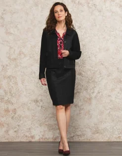Discount Jupe droite milano noir Jupes|Robes & Jupes