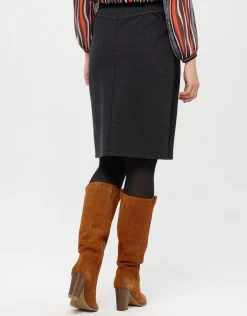 Outlet Jupe droite noire Jupes|Robes & Jupes