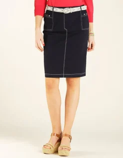 Hot Jupe en jean bleu brut Jupes|Robes & Jupes