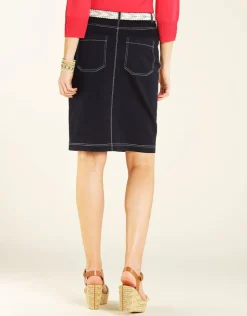 Hot Jupe en jean bleu brut Jupes|Robes & Jupes