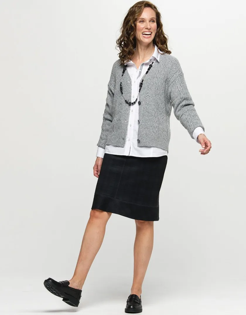 Sale Jupe grise carreaux Jupes|Robes & Jupes