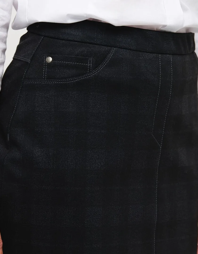 Sale Jupe grise carreaux Jupes|Robes & Jupes