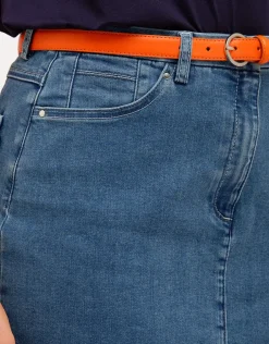 Hot Jupe jean stretch Jupes|Robes & Jupes