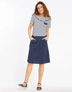Fashion Jupe légère bleue marine Jupes|Robes & Jupes