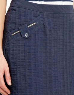 Fashion Jupe légère bleue marine Jupes|Robes & Jupes