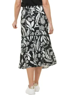Outlet Jupe longue noir Jupes|Robes & Jupes