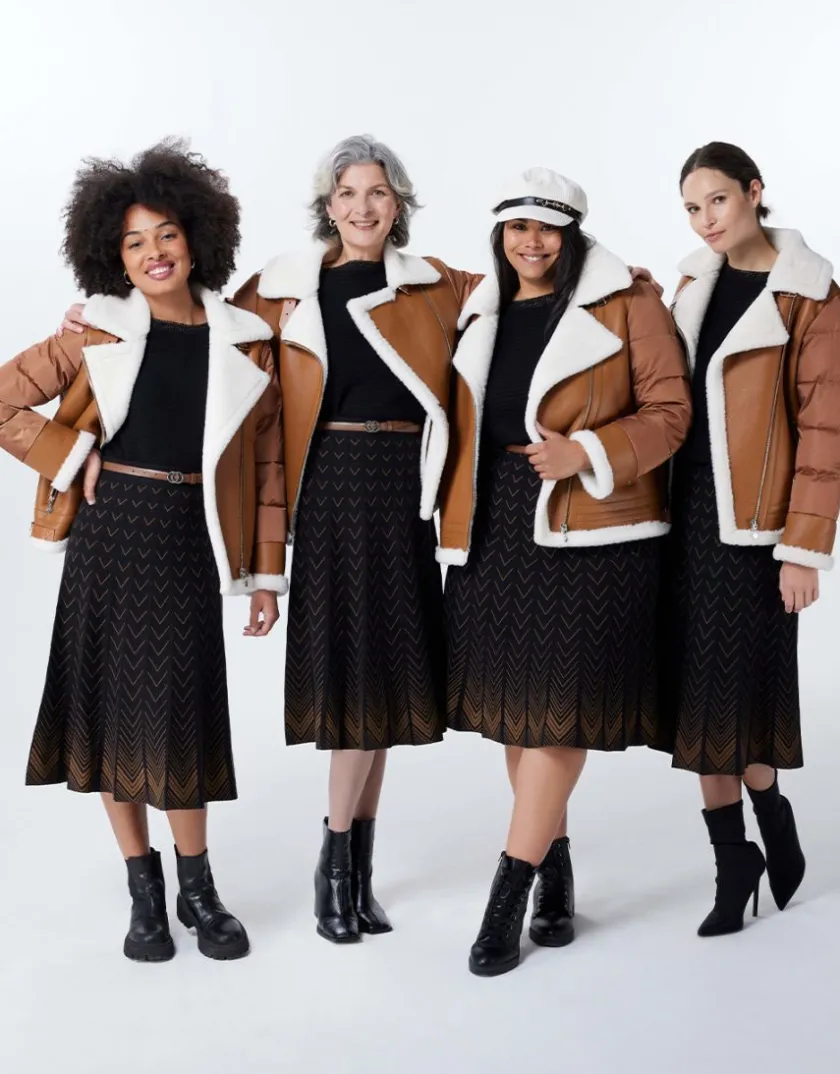 Best Jupe midi maille noire Jupes|Robes & Jupes