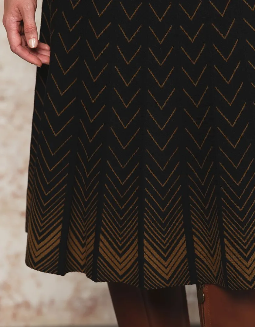 Best Jupe midi maille noire Jupes|Robes & Jupes