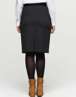 Sale Jupe milano noire et gris Jupes|Robes & Jupes