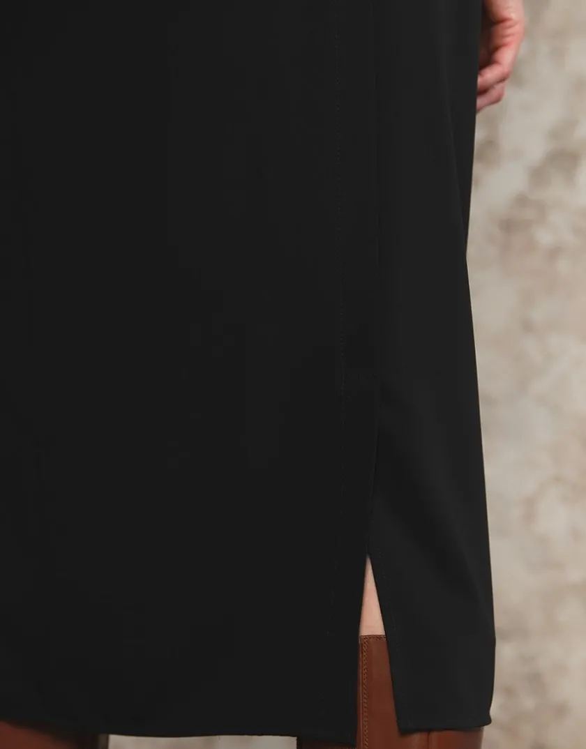 Sale Jupe portefeuille noir Jupes|Robes & Jupes