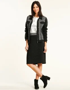Discount Jupe stretch noire chic Jupes|Robes & Jupes