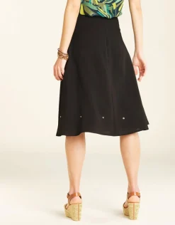 Clearance Jupe évasée noire Robes & Jupes|Jupes
