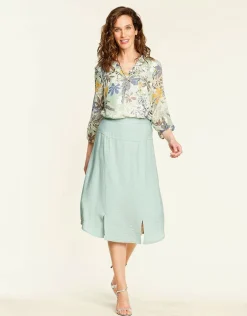 New Jupe évasée vert d'eau Jupes|Robes & Jupes