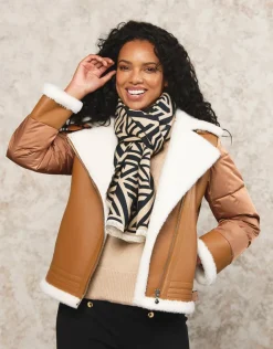 Hot Manteau camel effet peau Manteaux|Parkas