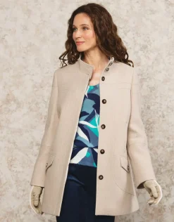 Fashion Manteau chic laine beige Manteaux|Parkas