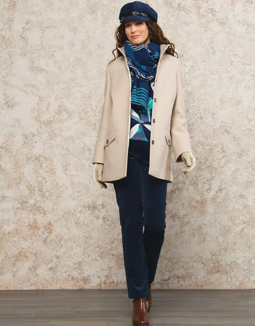 Fashion Manteau chic laine beige Manteaux|Parkas
