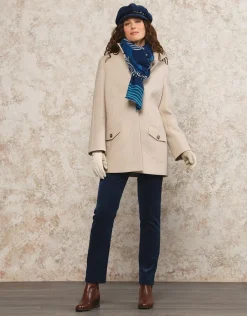 Fashion Manteau chic laine beige Manteaux|Parkas