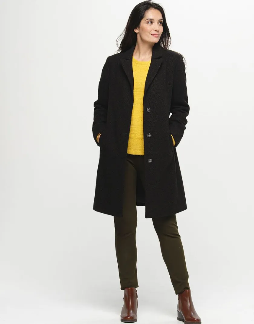 Discount Manteau laine marron Manteaux|Parkas