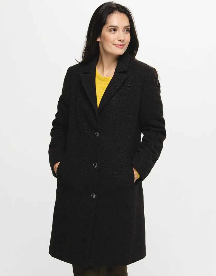 Discount Manteau laine marron Manteaux|Parkas