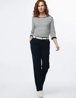 Clearance Marinière en coton T-shirts|Hauts
