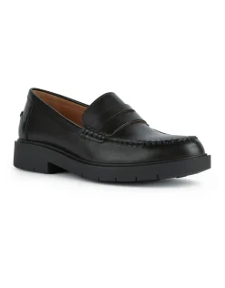New Mocassin 100% cuir noir GEOX Mocassins