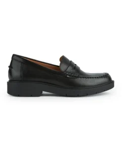 New Mocassin 100% cuir noir GEOX Mocassins