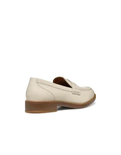 Sale Mocassin cuir lisse beige GEOX Mocassins