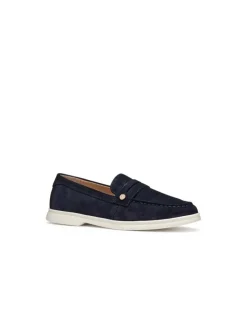 Hot Mocassin daim marine GEOX Mocassins