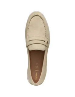 Online Mocassin léger daim beige GEOX Mocassins