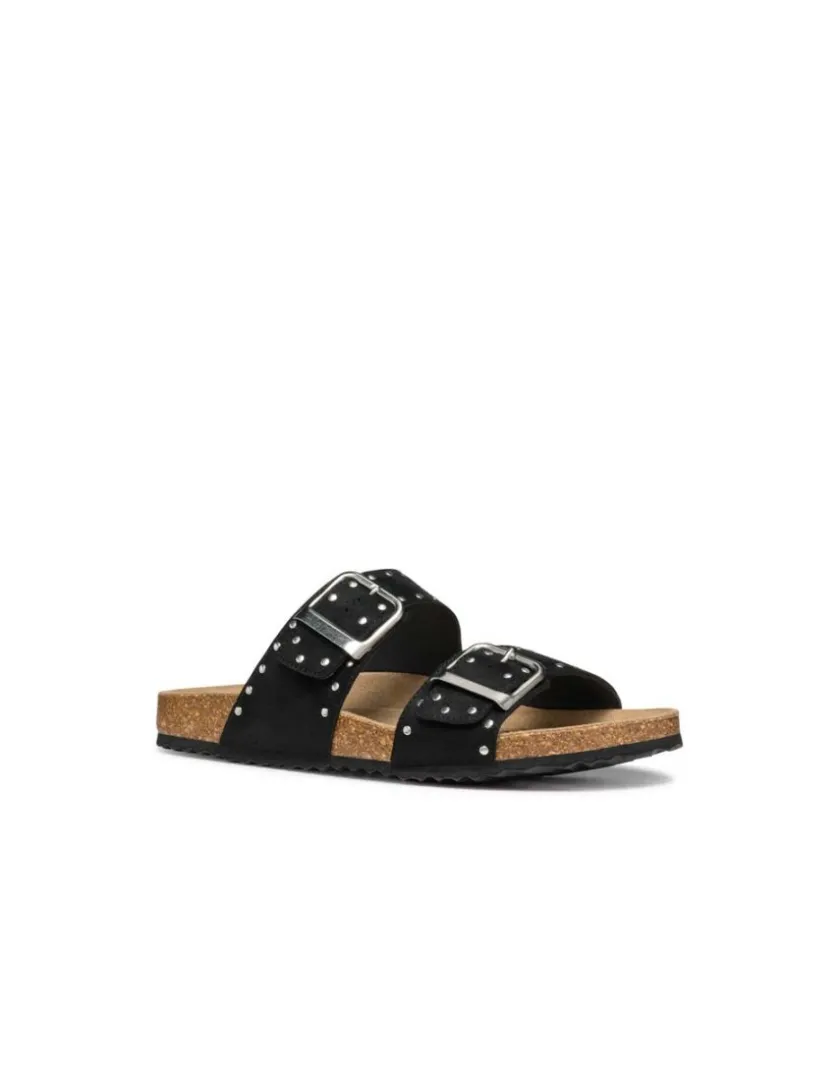 Best Mules plates noir GEOX Sandales