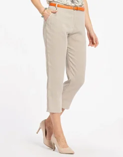 Clearance Pantacourt beige doux Pantacourts