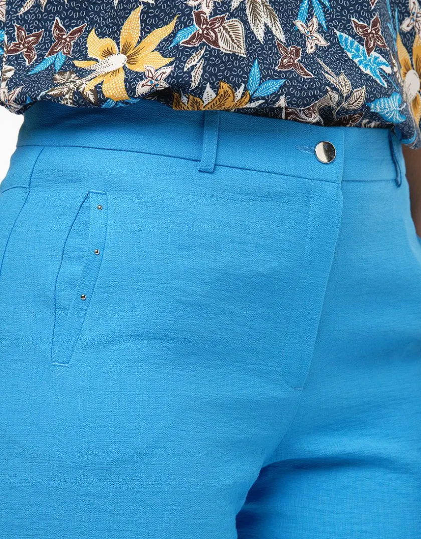 Fashion Pantacourt bleu azur Pantacourts